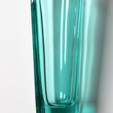 Mid-century Pressed Glass Vintage Vase by Miloš Filip  / 1963