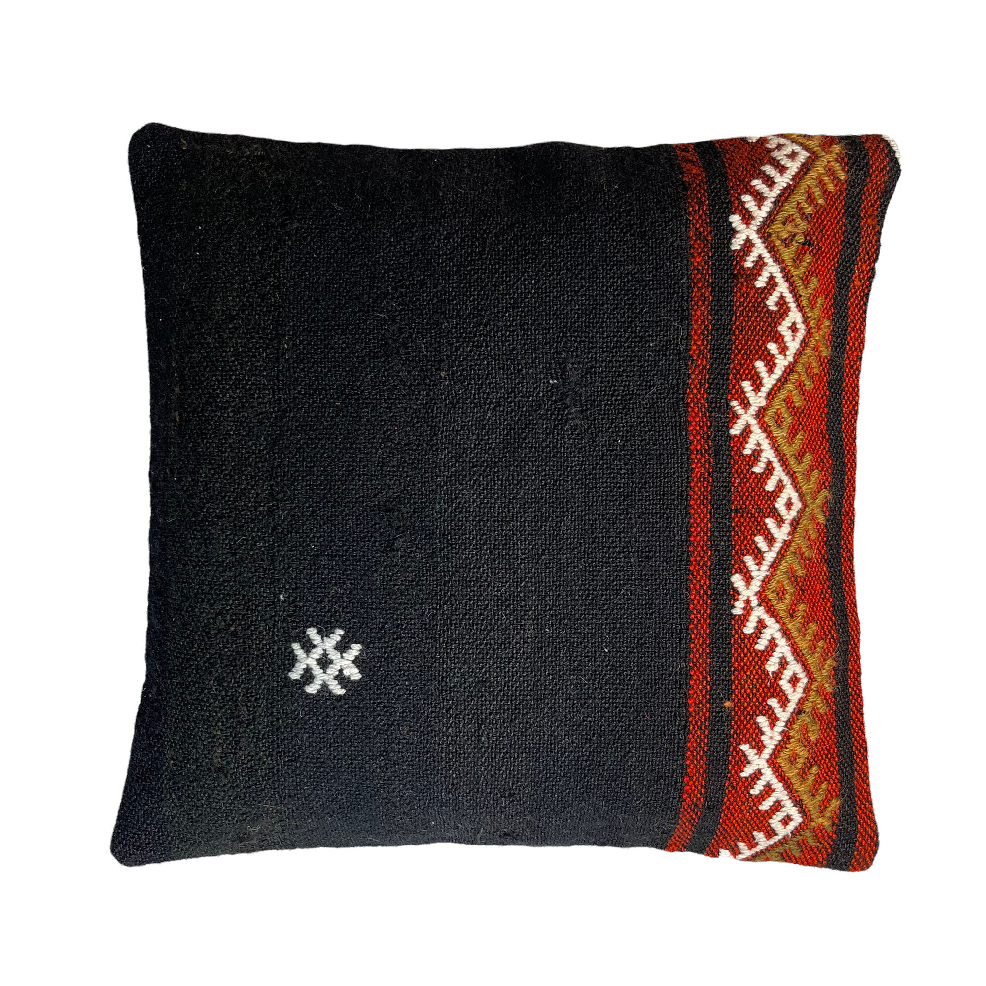 Turkish kilim cushion cover, 40 x 40 cm