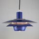 Suspension bleue par Jeka Metaltryk - Modèle Viola type 3013P