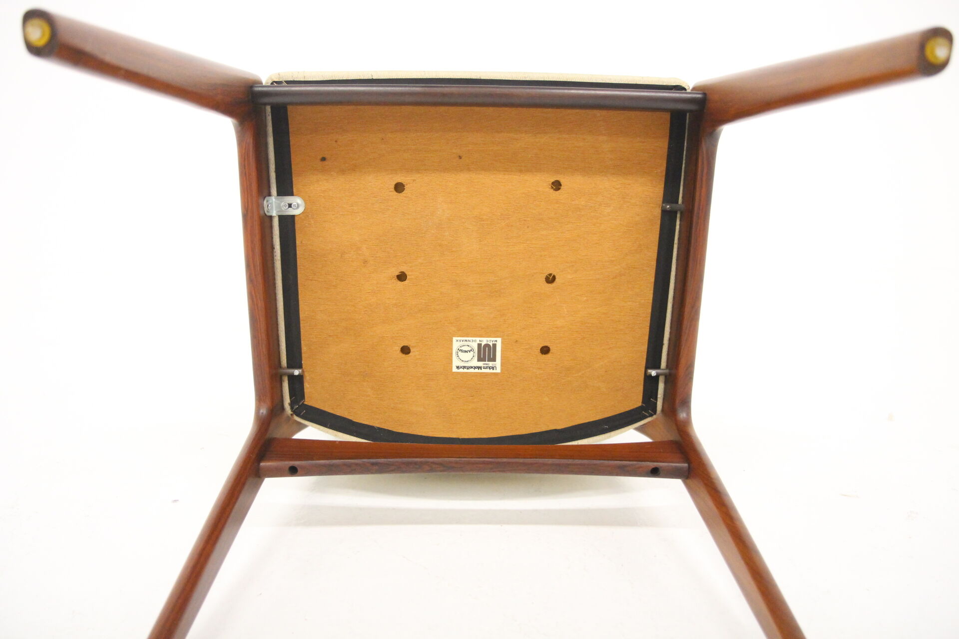 Rosewood armchair, Johannes Andersen, Uldum Møbelfabrik, Denmark, 1960