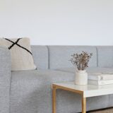 Berber wool cushion