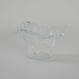 Glass vase, Swedish design, 1960s, manufacturer: Pukeberg