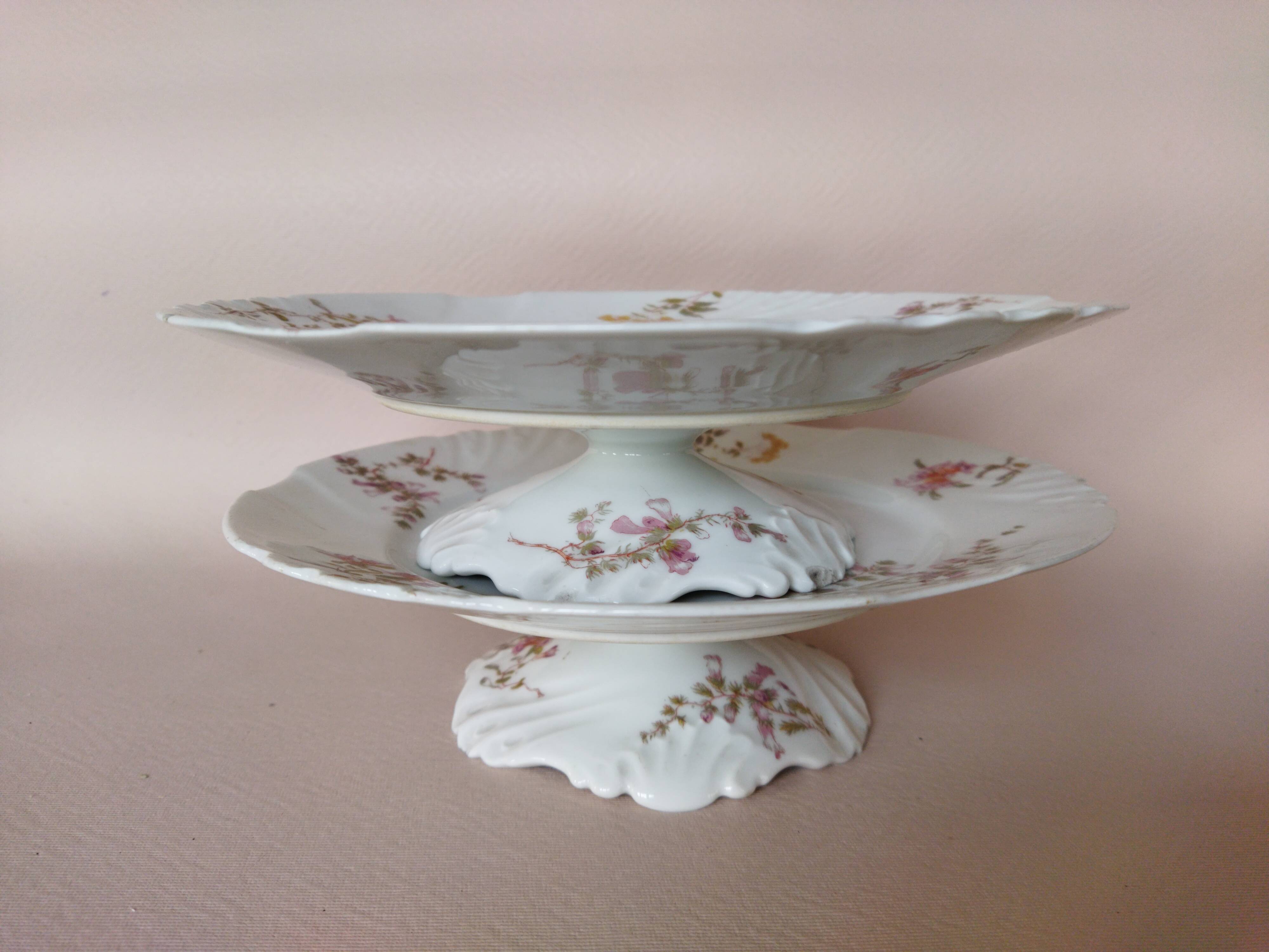 Porcelain mignardise service by Jean Pouyat (ca. 1900) Limoges