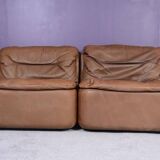 2 Modular fireside chairs by Friedrich Hill for the Walter Knoll collection 1970