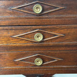 Side table with 3 drawers