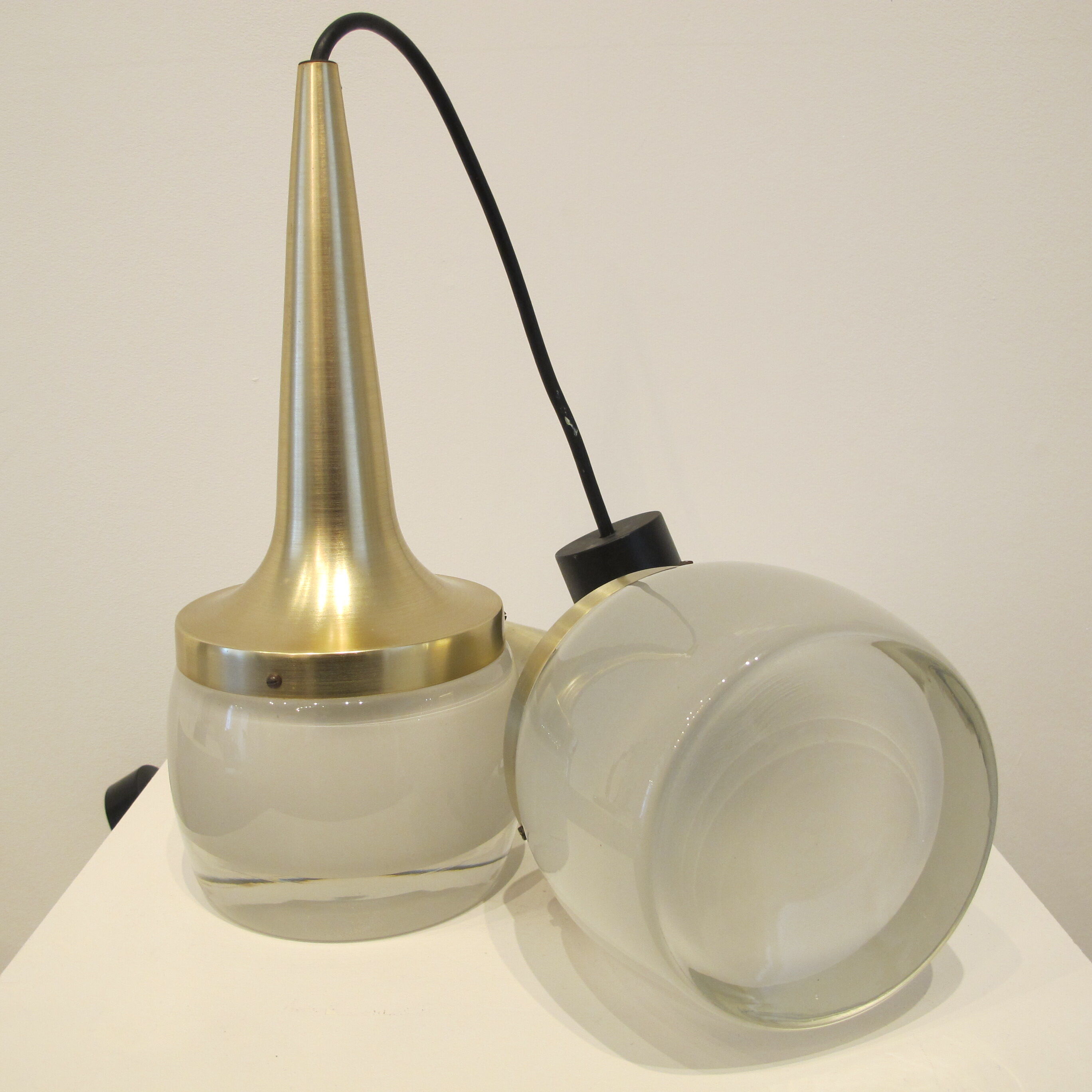 Pair of Suspension lights Staff - 1970