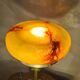 antique solid bronze lamp 51x33x6kg glass paste 1920
