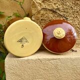 Sarreguemines fireclay pot