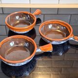 3 Vallauris bowls