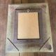 Gilded resin mirror Louis XV H47 X L42 style