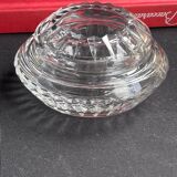 Bonbonnière or cotton box Baccarat model Monique - Art Deco