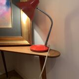 Vintage Red Metal Retro Lamp