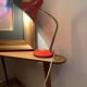 Vintage Red Metal Retro Lamp