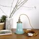 Vintage opaline suspension "light blue" vintage opaline suspension lamp