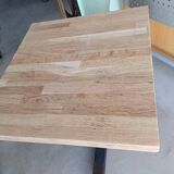 Table bistrot bois vintage