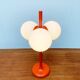 German table lamp from the mid-century space age by Kaiser Idell / Kaiser Leuchten.