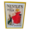 Affiche Nestlé swiss milk chats