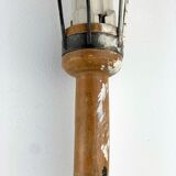 Baladeuse ancienne 1950 bois et métal