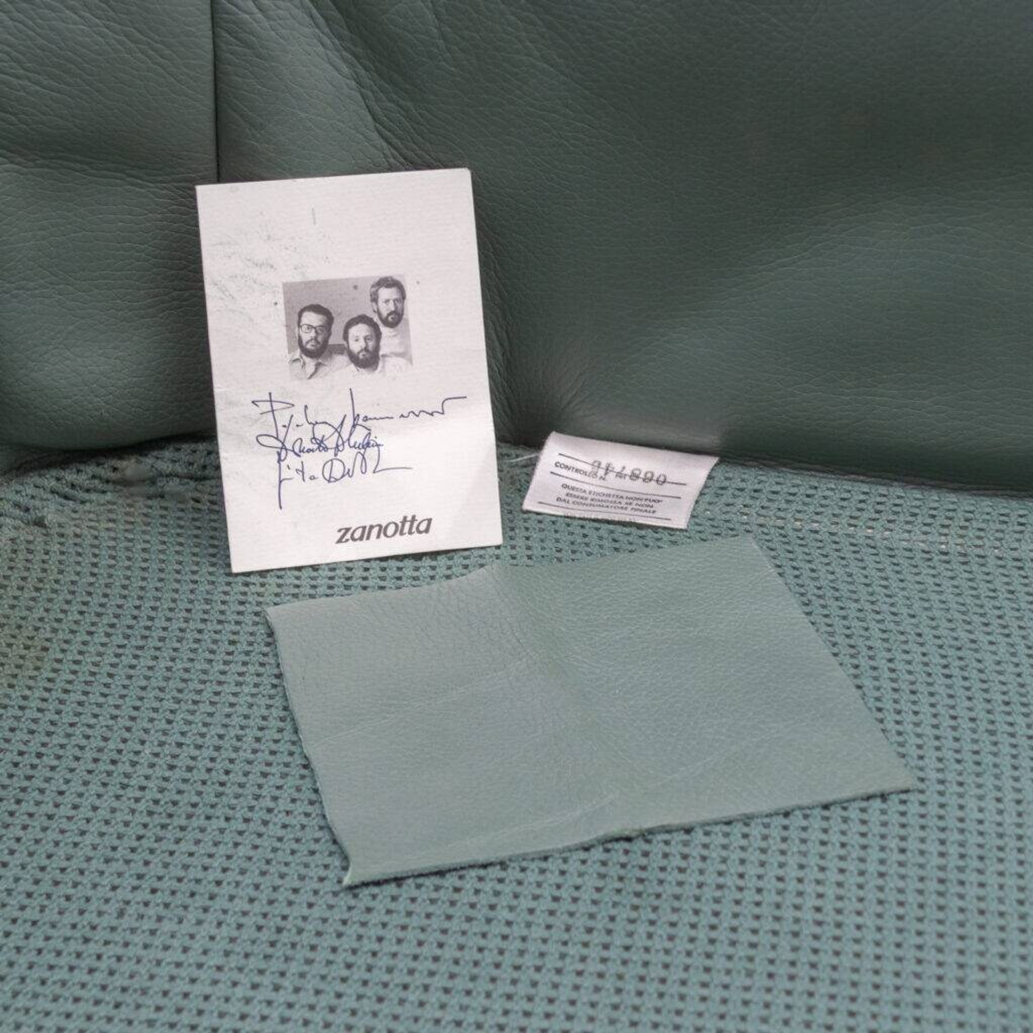 Zanotta Onda three-seater sofa 1980s