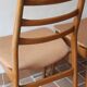 2 vintage Scandinavian wooden chairs from the 1960s.