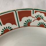 Old compotier Sarreguemines model Siena, early twentieth century