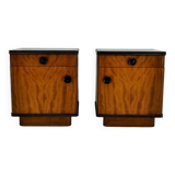 1940s Set of Bedside Tables , Czechoslovakia