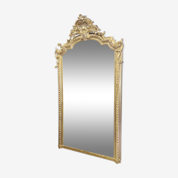 Miroir doré style Louis XV