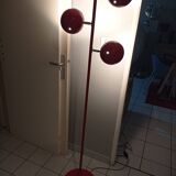 Red floor lamp 3 balls eyeball