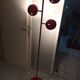 Red floor lamp 3 balls eyeball