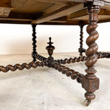 Table extensible 350cm Louis XIII