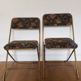 Set of 2 Lafuma folding chairs