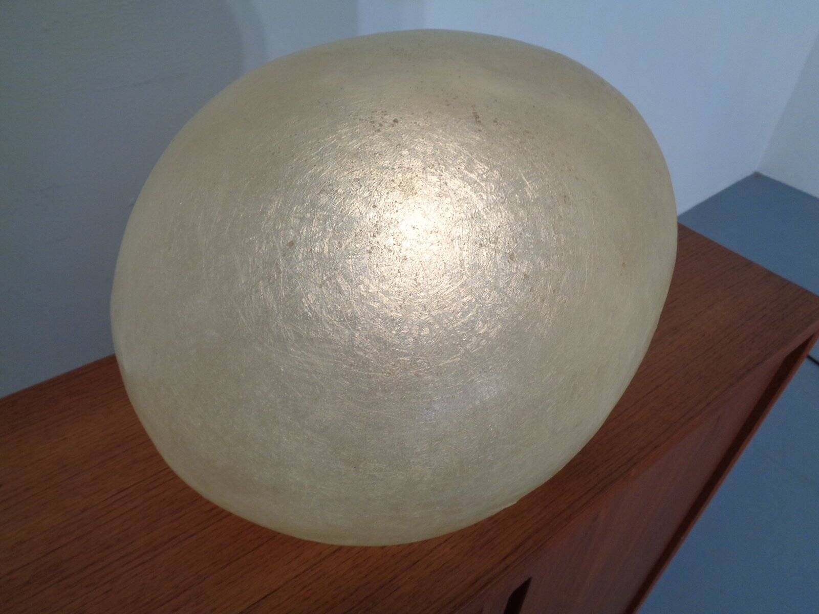 Glass Fibre Table Lamp by André Cazenave for Atelier-A, 1960s