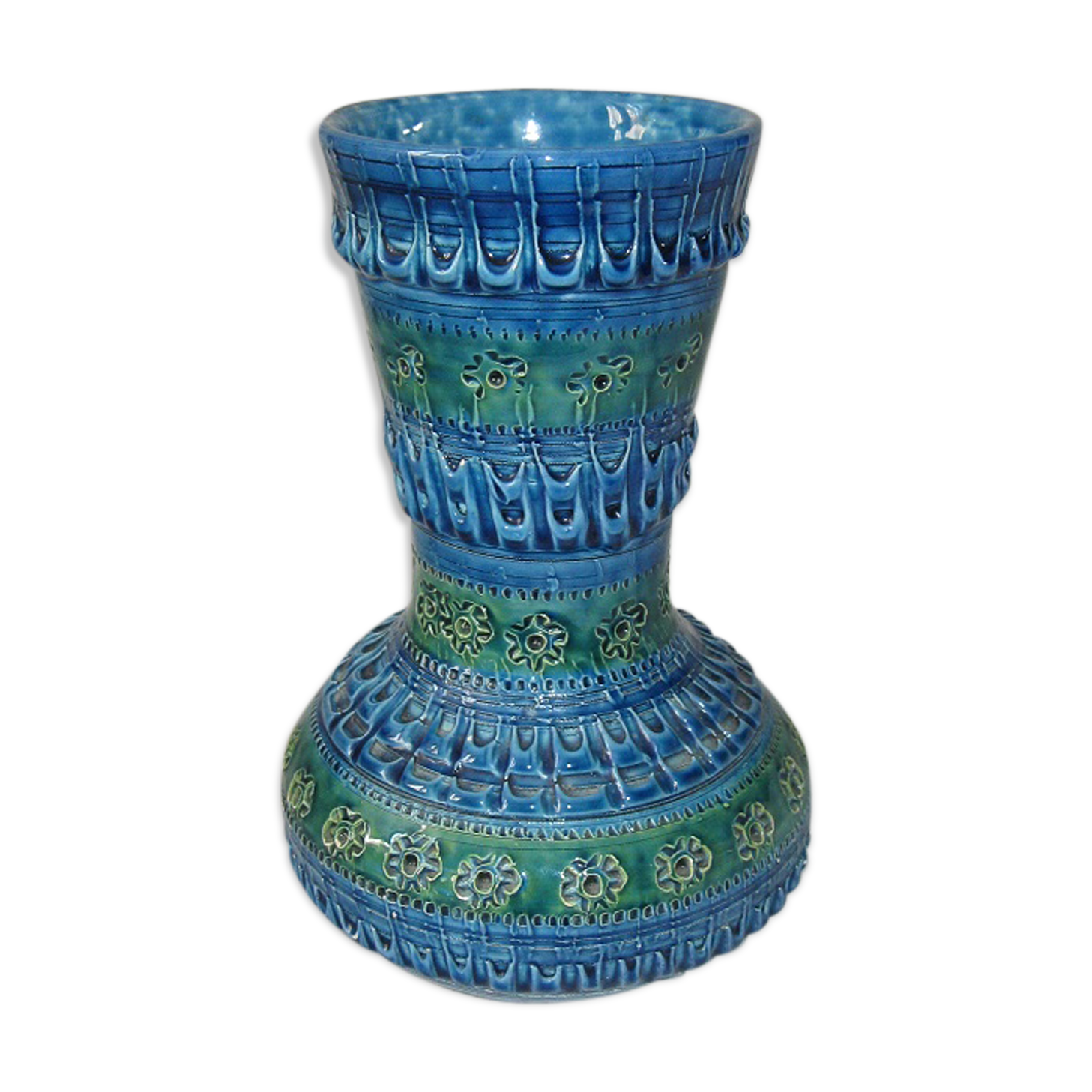 Blue vase Aldo Londi