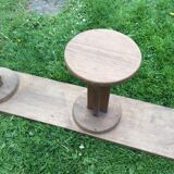 Wooden bench