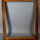 Old frame hollow edges gilded wood gold leaf 53x45 foliage 46x38 cm SB