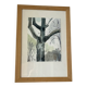 The tree in the city, watercolour on paper, signed Ventil.