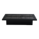 Brutalist Belgian ceramic lacquer coffee table Erik Deforce 1977