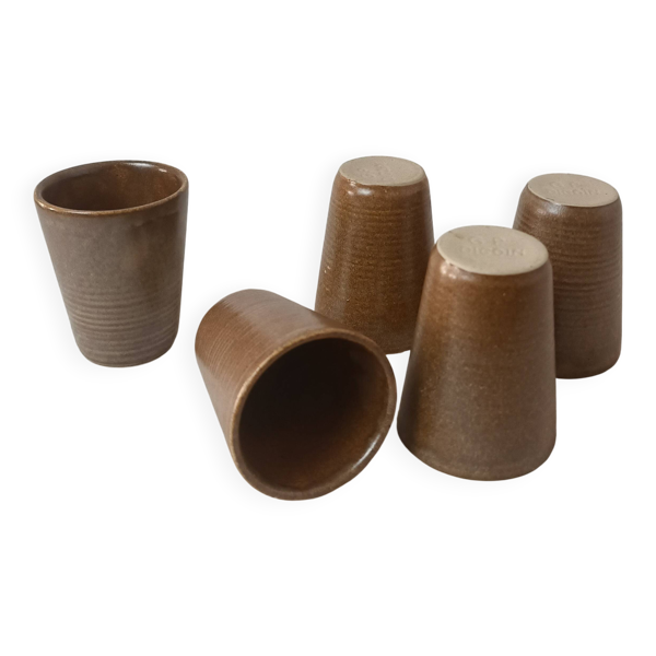 Gobelets en grès Digoin*5