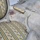 Louis XVI medallion armchair grey n°16
