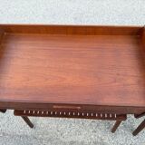 Danish teak bedside tables with rope shelves, 1967, set of 2