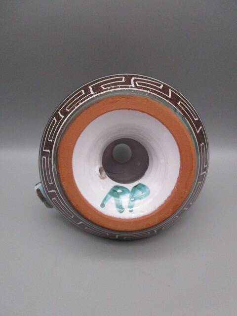 Hand candle holder in ceramic by Robert Picault - Vallauris