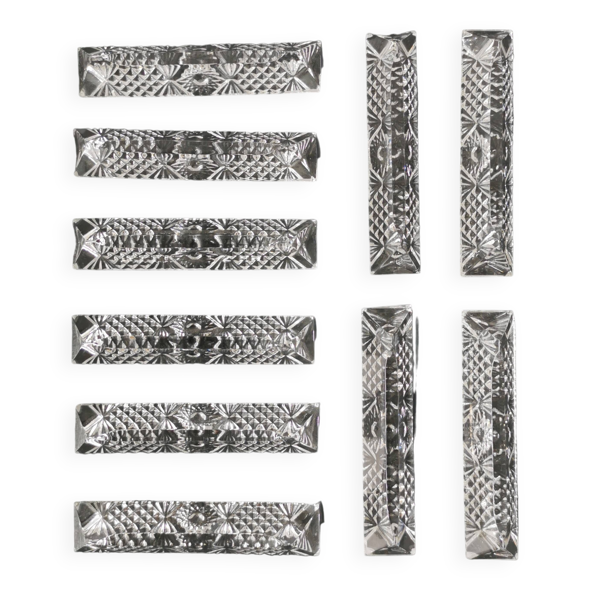 Set of 10 knife holders