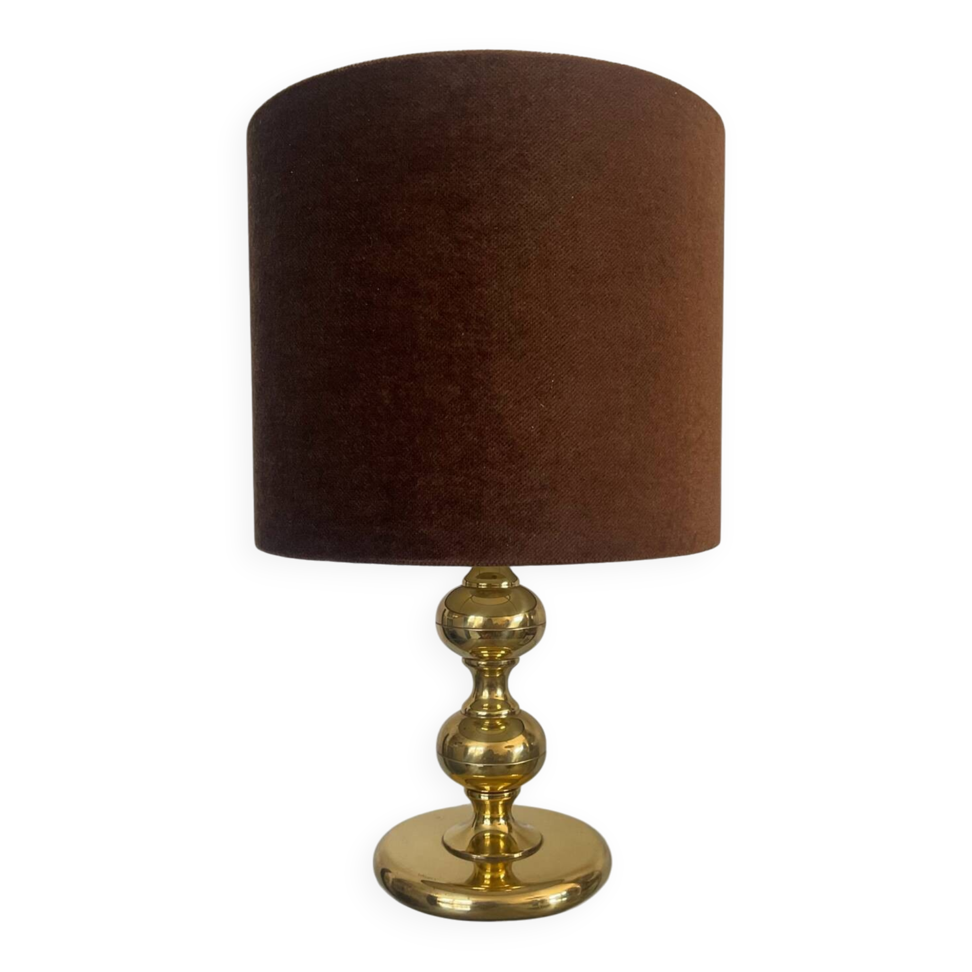 Vintage brass lamp from the 70s