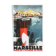 Art Deco Marseille poster