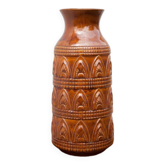 Grand vase céramique, Vase 1485 50, vase marron, vase ceramique, collection, porte-parapluie