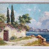 Oil painting by Raoul About
