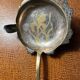 Cuillère à Sauce Art-Nouveau Décor Floral en Argent & Vermeil