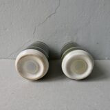 Scandinavian-style ceramic salt and pepper shaker