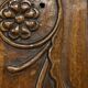 Sculpted walnut boat bed – Directoire period, around 1800