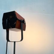 Lampe sur pied de studio vintage suédoise Space Age d'Alda